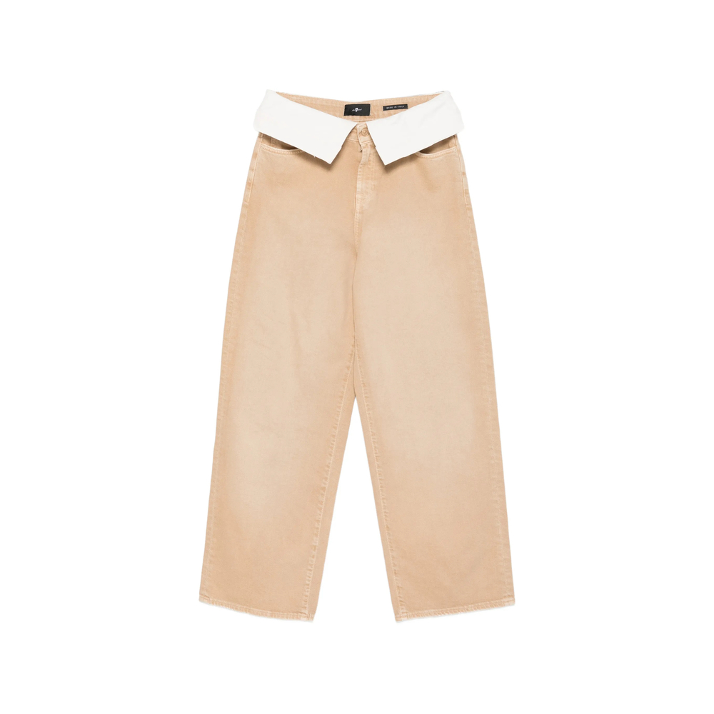 7 For All Mankind Double-layer Jeans