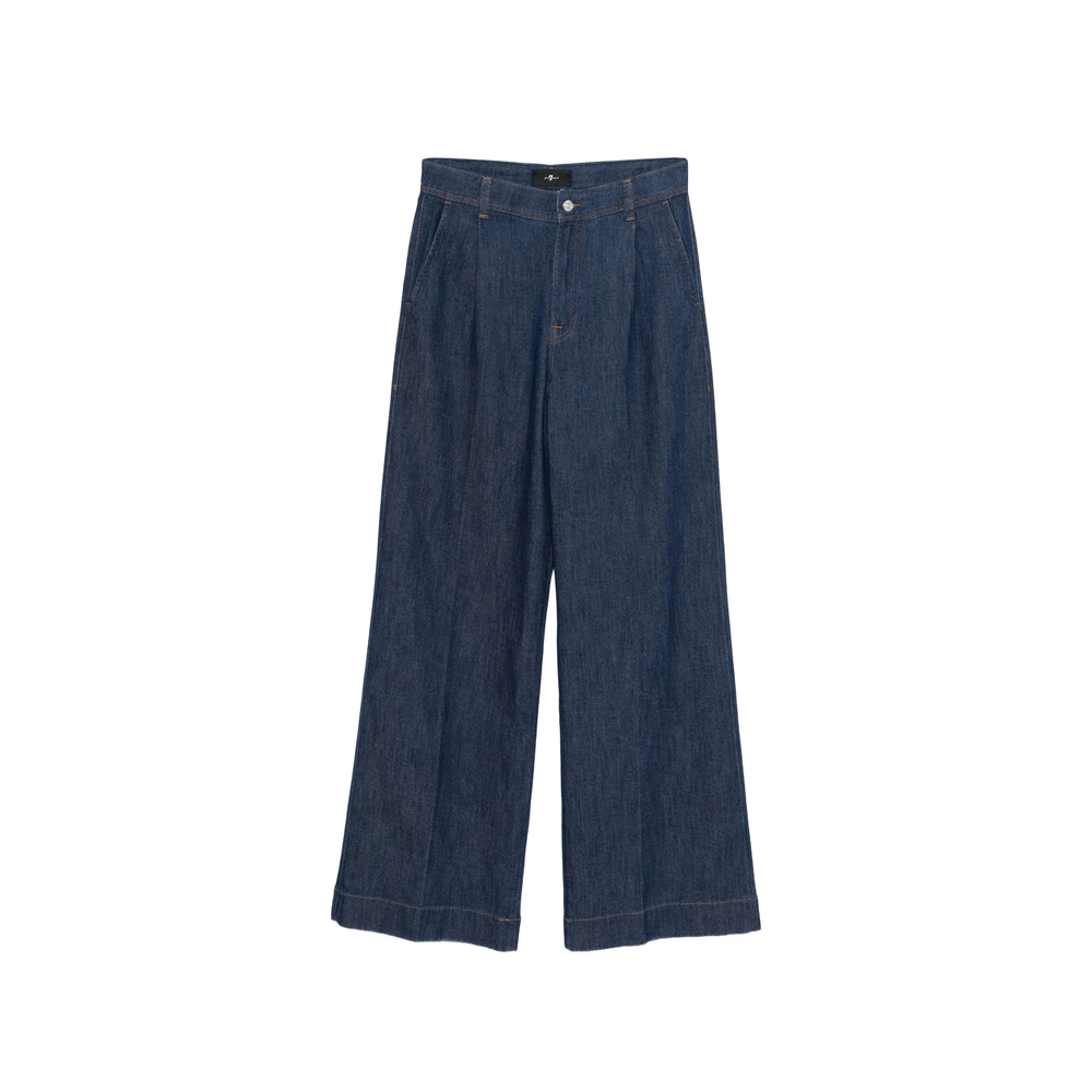 7 For All Mankind Pleated Jeans