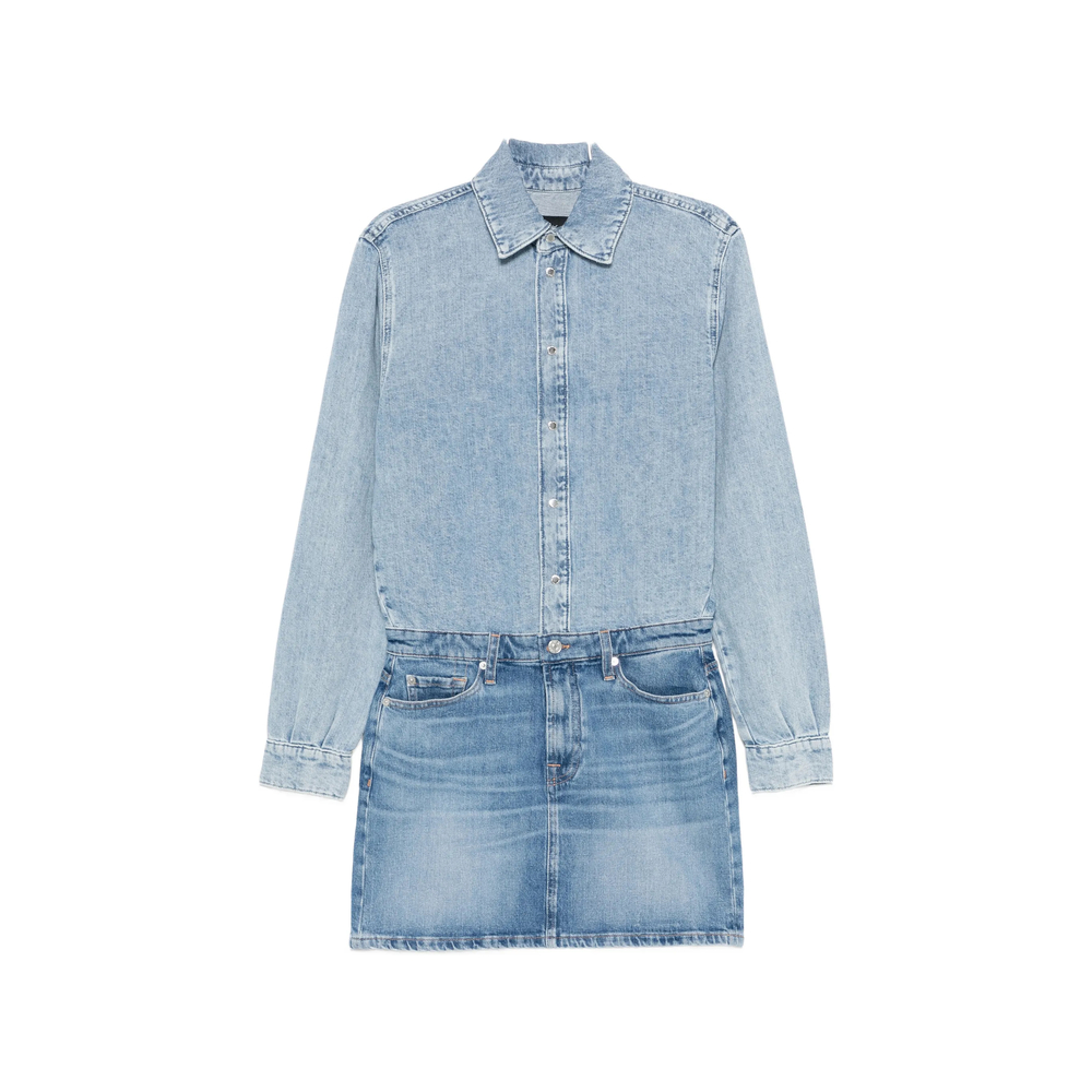 7 For All Mankind Dresses In Blue