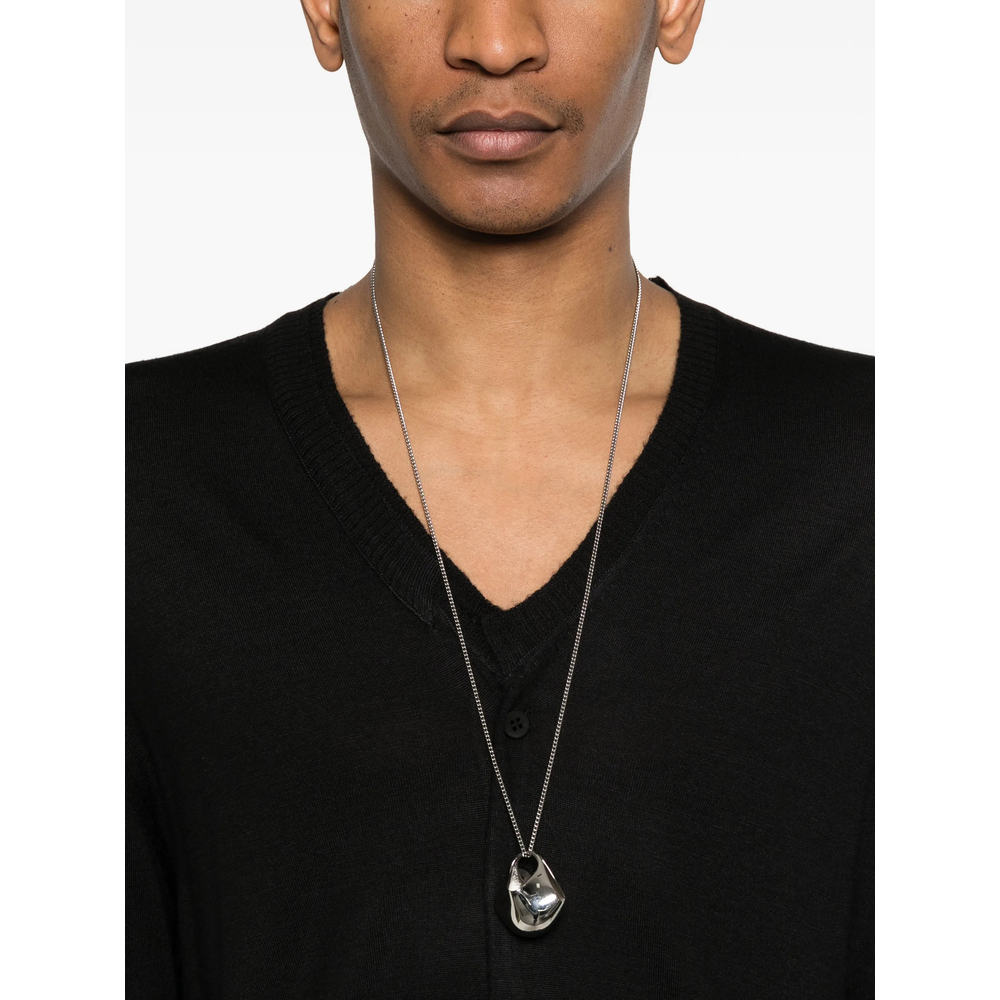 Button V-Neck Cardigan