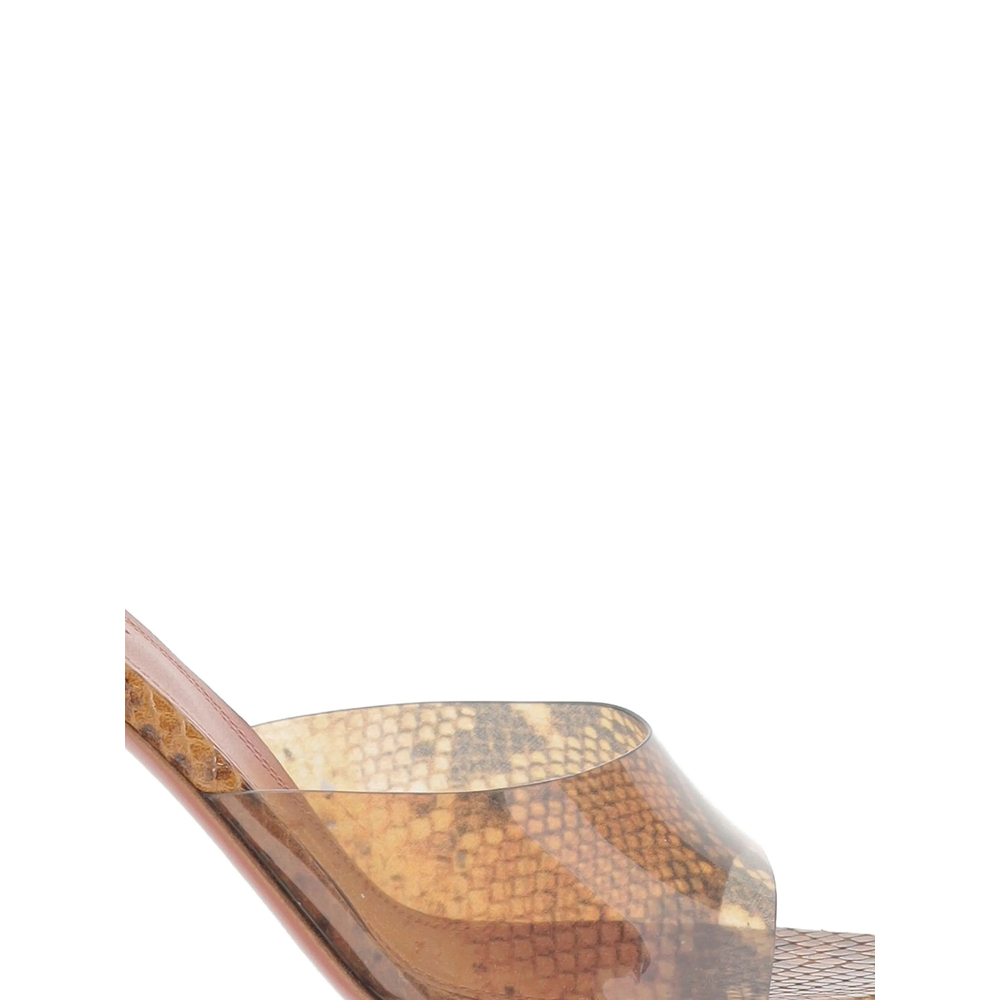 Lupita Glass Slipper Mules