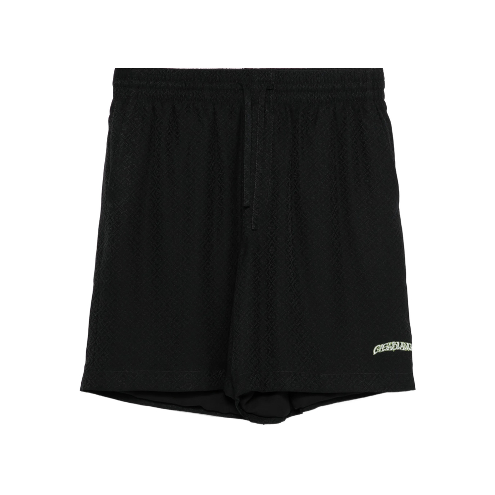 Casablanca Volcano Silk Shorts