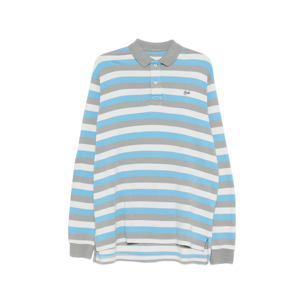 Erl Striped Polo Shirt
