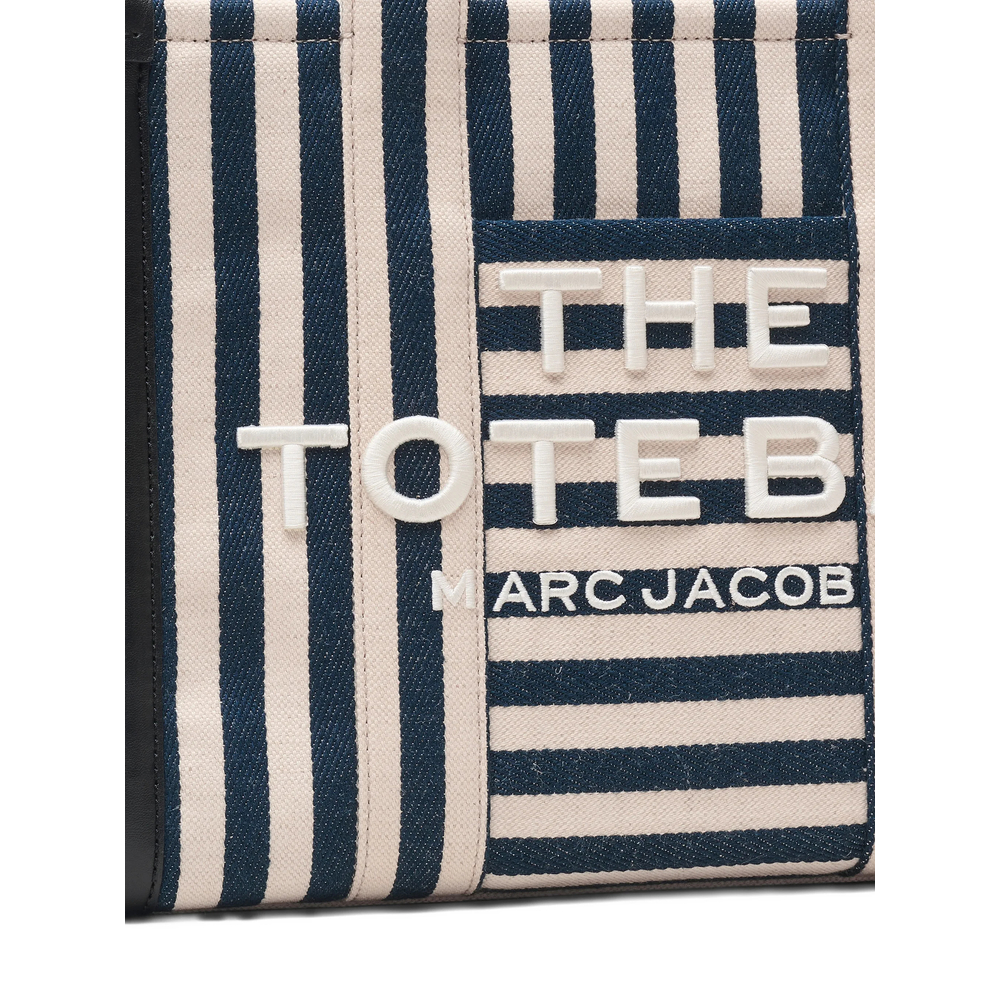 Medium The Stripe Canvas Tote Bag