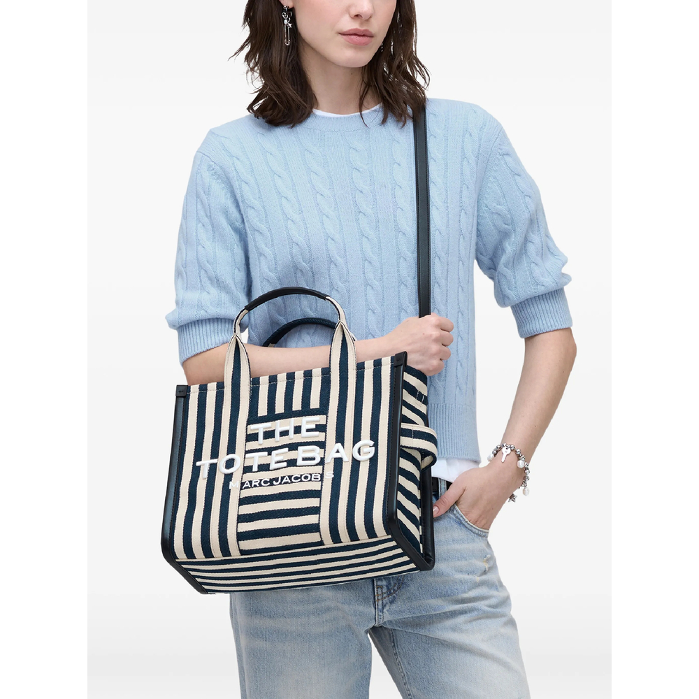 Medium The Stripe Canvas Tote Bag