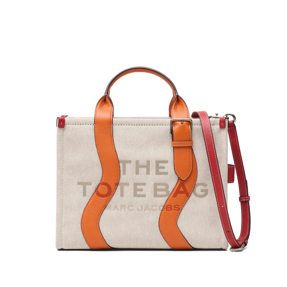 Marc Jacobs The Medium Wavy Canvas Tote Bag　マーク ジェイコブス ミディアム ウェイビー キャンバス トート バッグ Marc