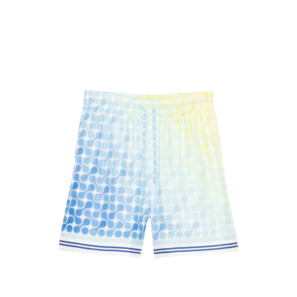 Casablanca Elasticated Patterned Shorts