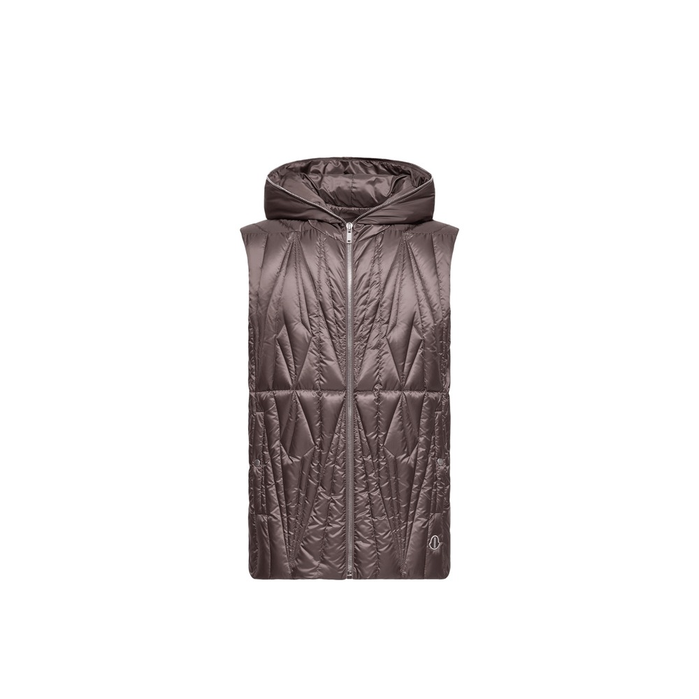 Moncler X Rick Owens X Rick Owens Quilted Hooded Gilet