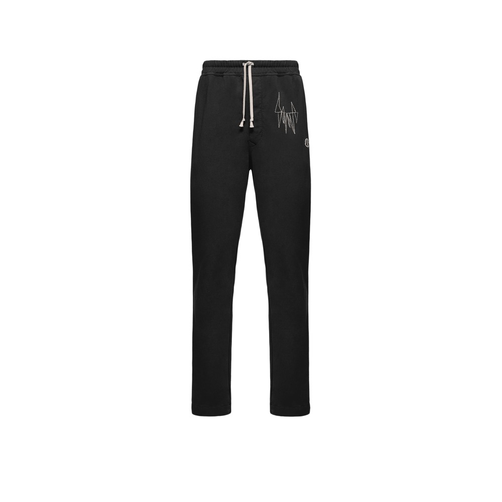 Moncler X Rick Owens X Rick Owens Embroidery-detail Track Pants