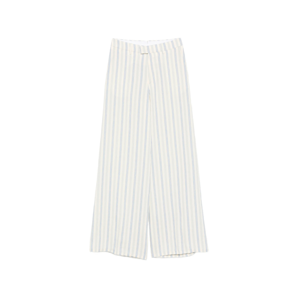 Berwich Striped Wide Leg Trousers