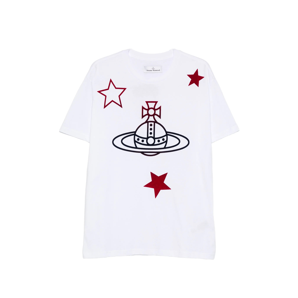 Vivienne Westwood Orb And Stars Classic Cotton T-shirt
