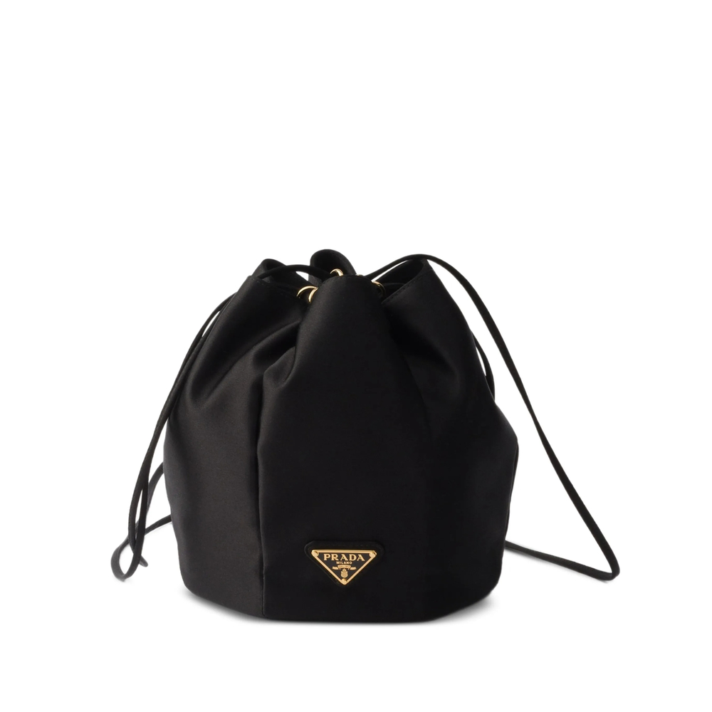 Prada Satin Mini Bucket Bag