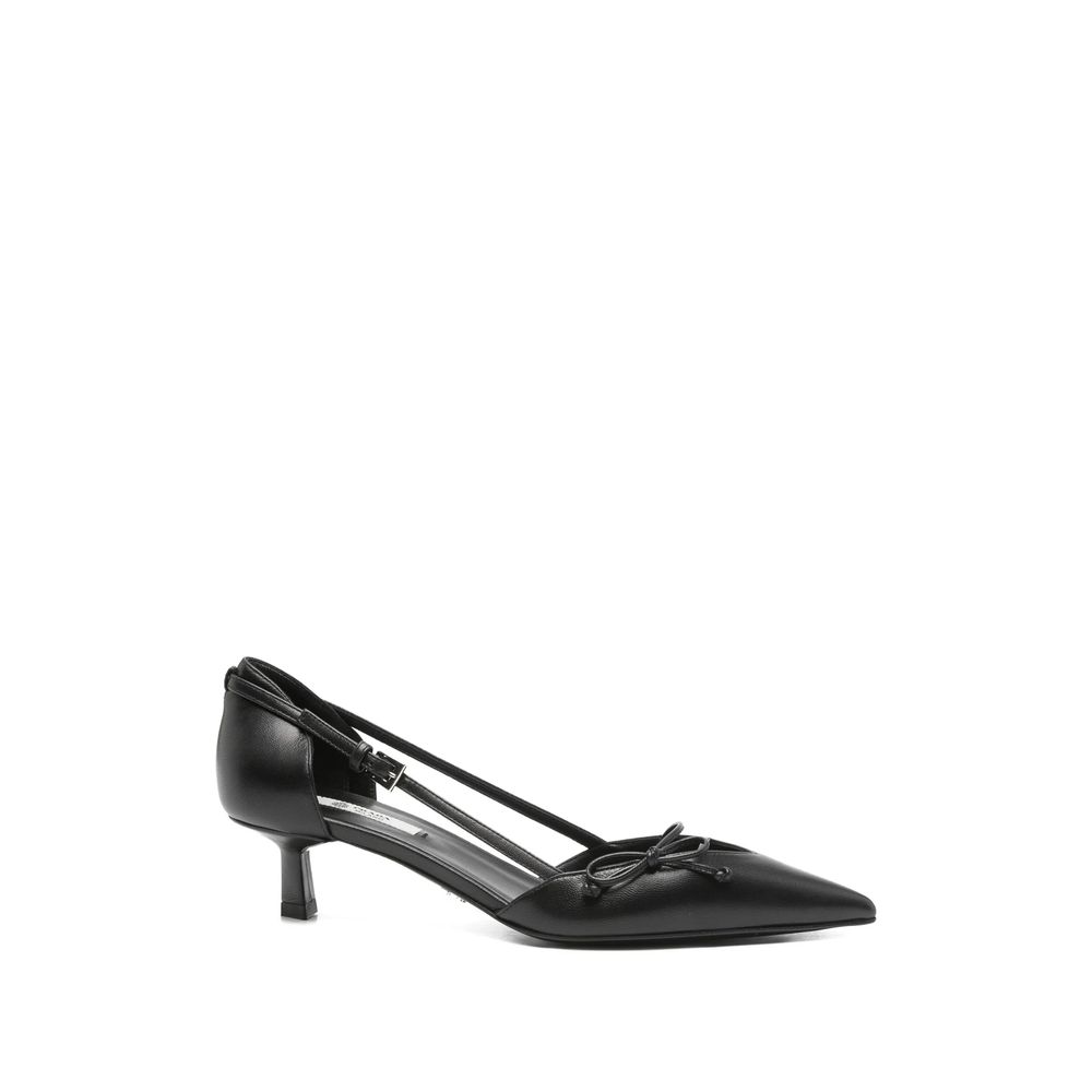 Prada Bow-detail Pointed-toe Pumps