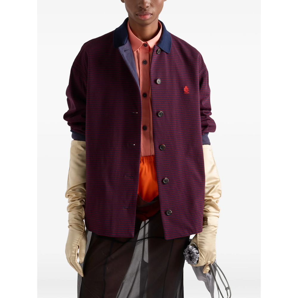 Piqué Blouson Jacket