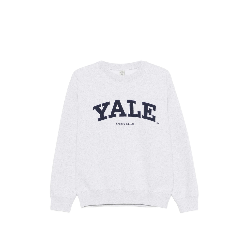 Sporty & Rich Letter Crewneck Sweatshirt