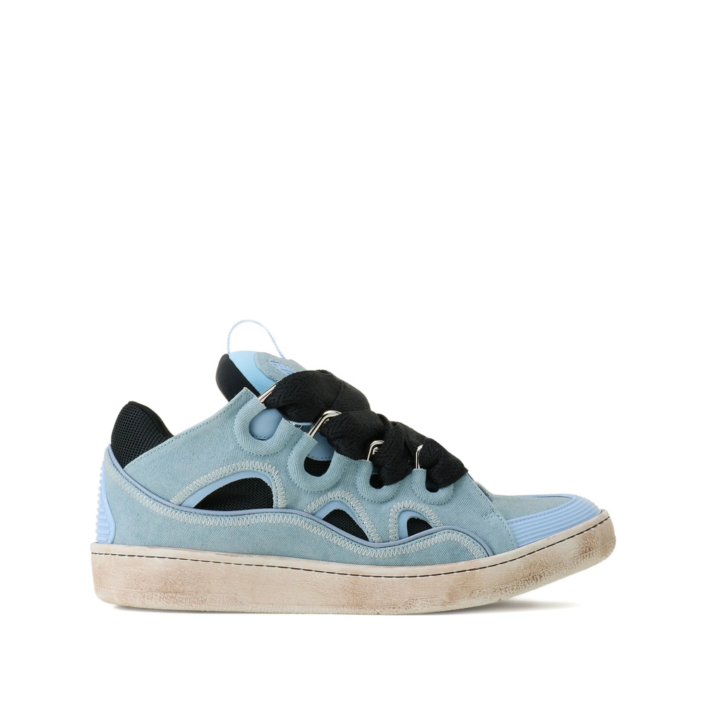 Lanvin Cut-out Lace-up Sneakers