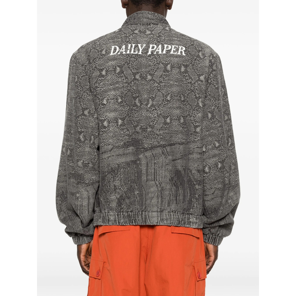 Snake Zipped Jacket