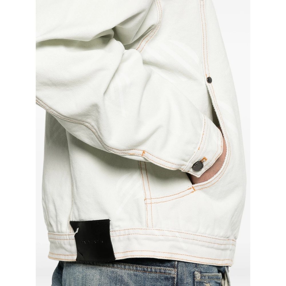 Hooded Patterned Jacket