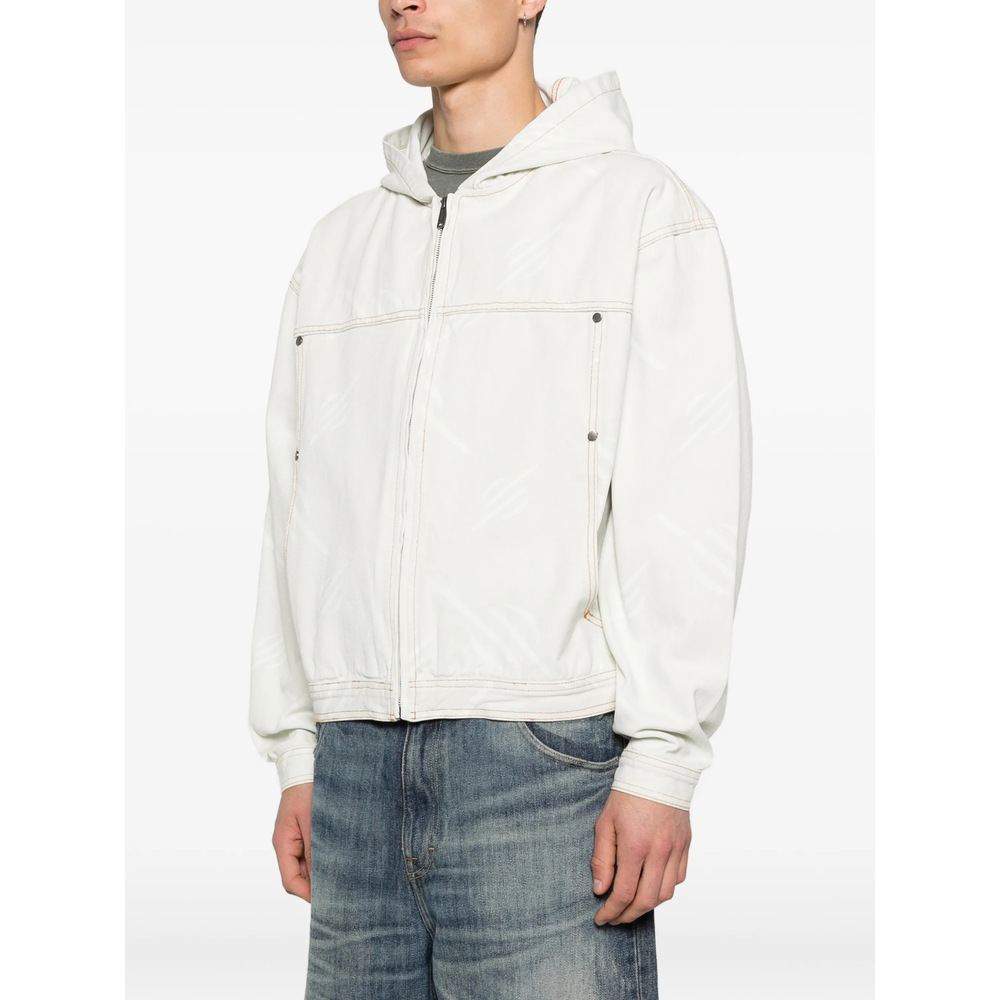 Hooded Patterned Jacket