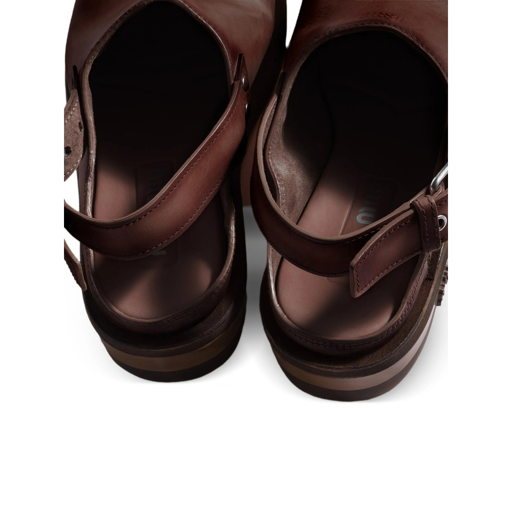 Foule Logo-Embossed Slingback