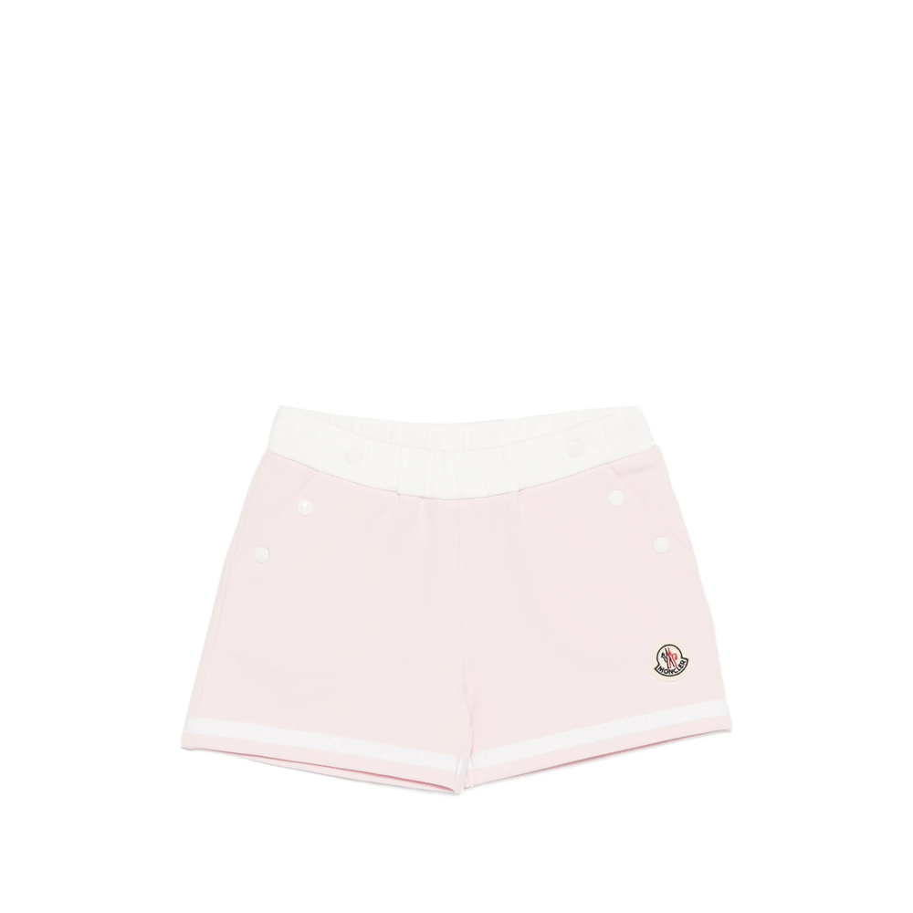 Pantalones cortos Moncler con detalles de rayas y botones