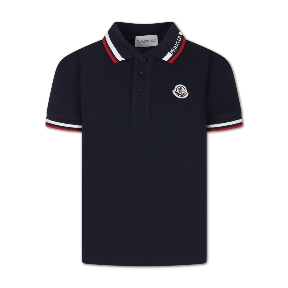 Moncler Logo-appliqué Polo Shirt