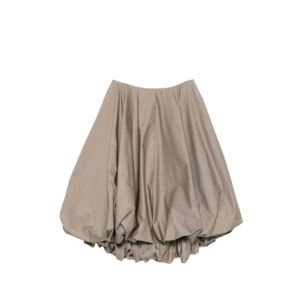 Balenciaga Gathered Midi Skirt