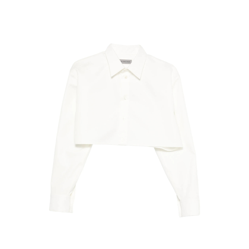 BALENCIAGA Balenciaga Cropped Shirt　バレンシアガ クロップド シャツ
