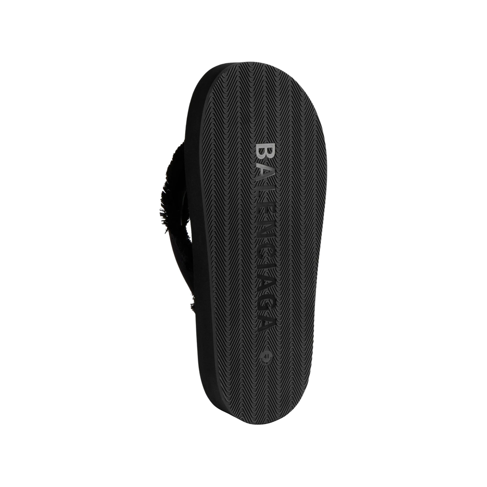 Jet Lag Thong In Black Slides