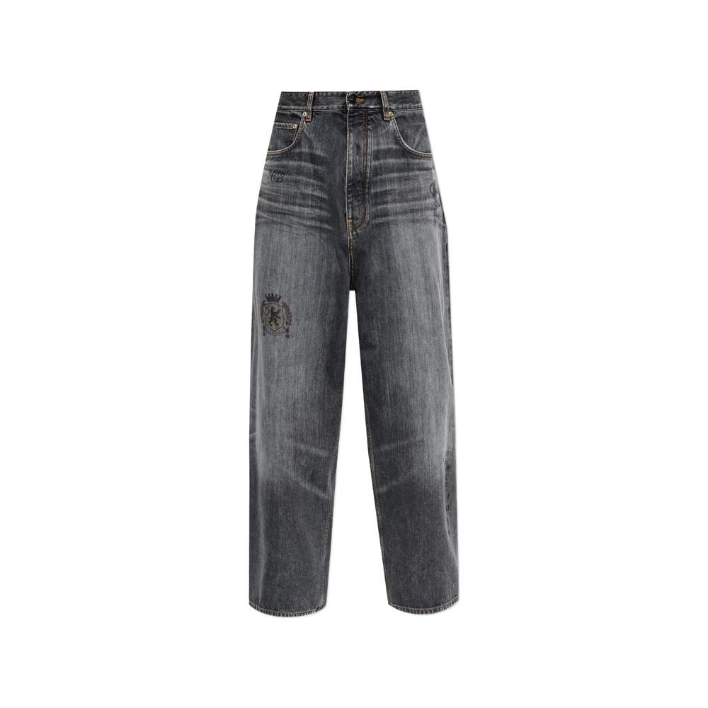 Balenciaga Tattoo Baggy Jeans