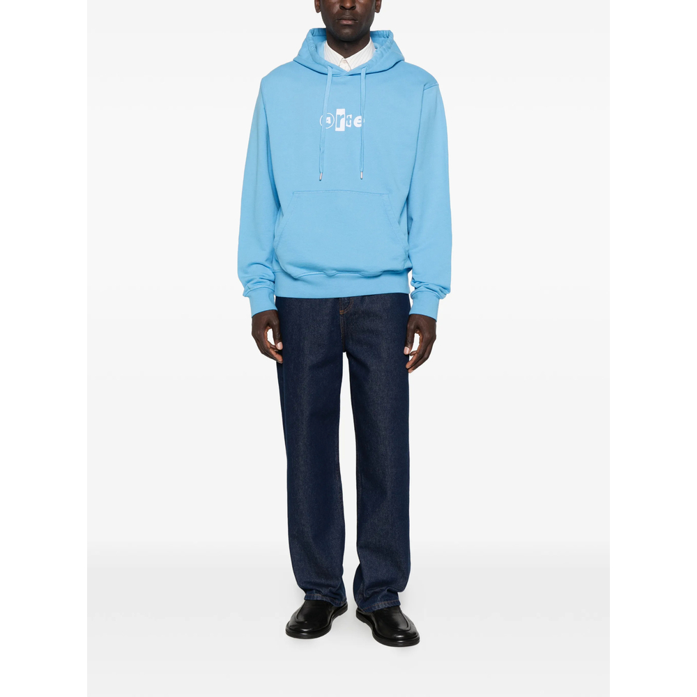 Logo-Print Drawstring Hoodie