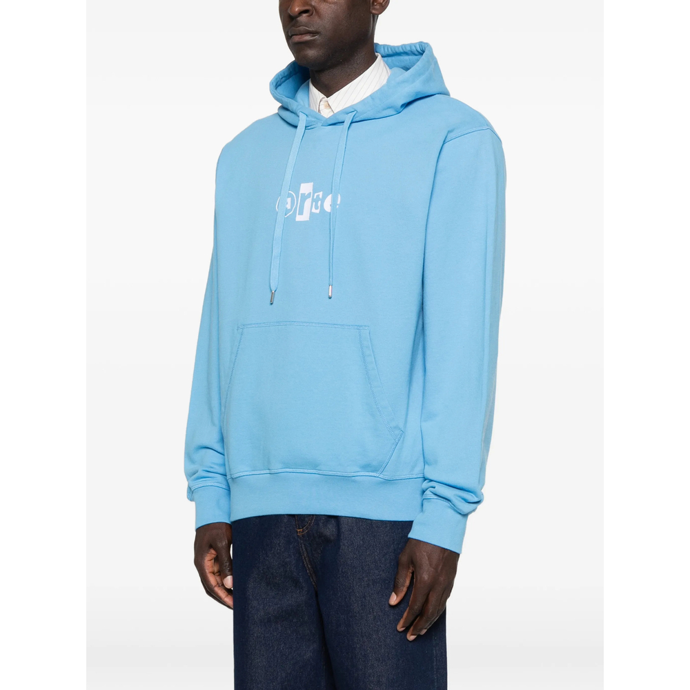 Logo-Print Drawstring Hoodie