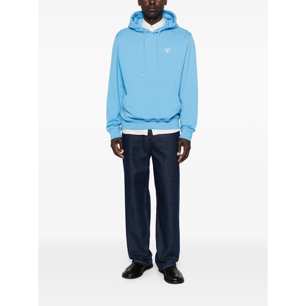 Logo-Embroidered Hoodie