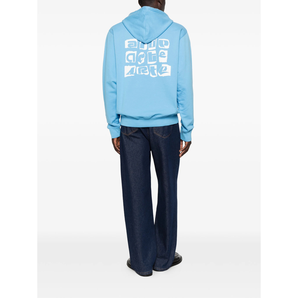 Long-Sleeve Logo-Print Hoodie