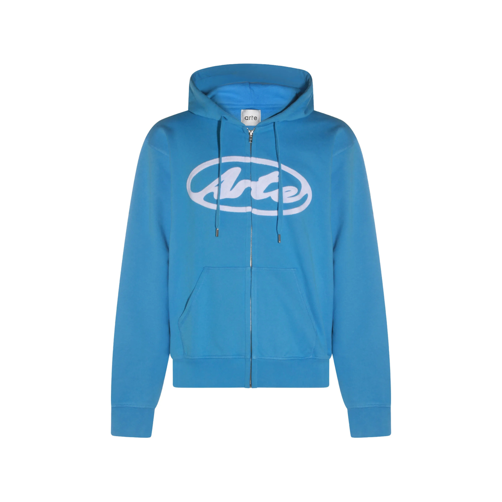 Arte Antwerp Circle Logo Zip-up Hoodie