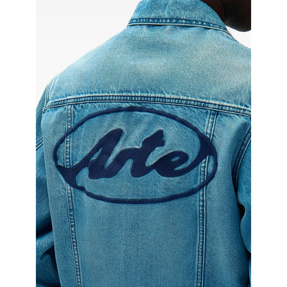 Logo-Patch Denim Jacket