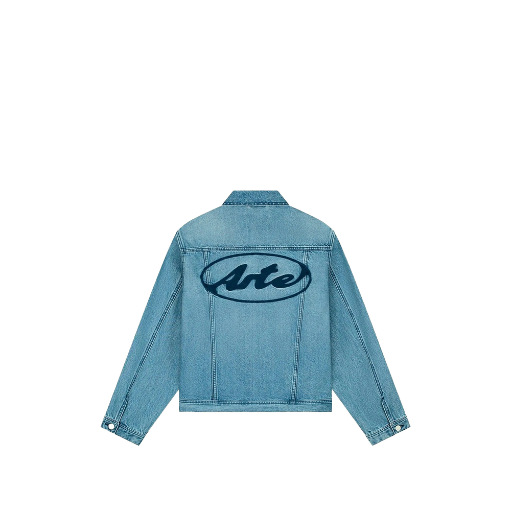 Logo-Patch Denim Jacket