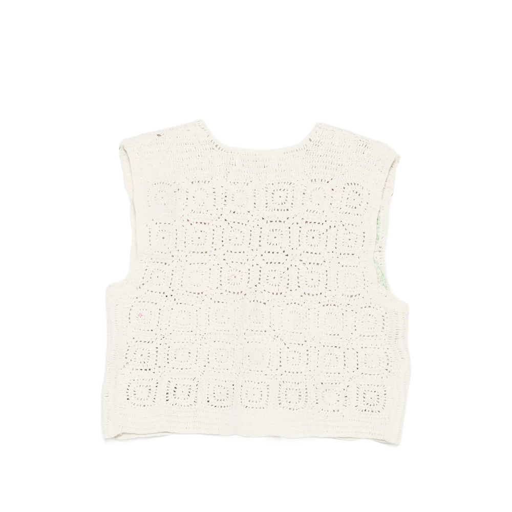 Piver Crochet Embroidered Gilet