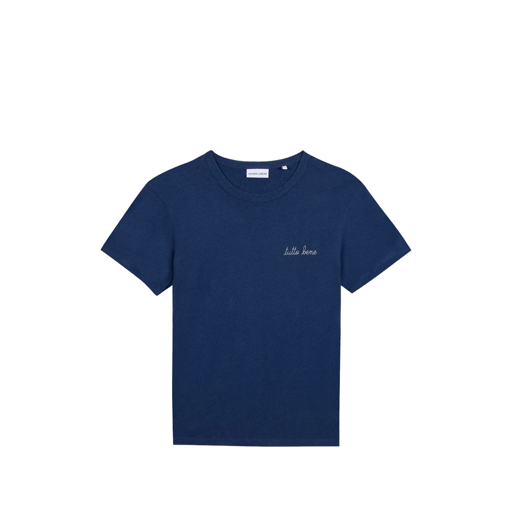 Maison Labiche Short -sleeve T-shirt In Blue