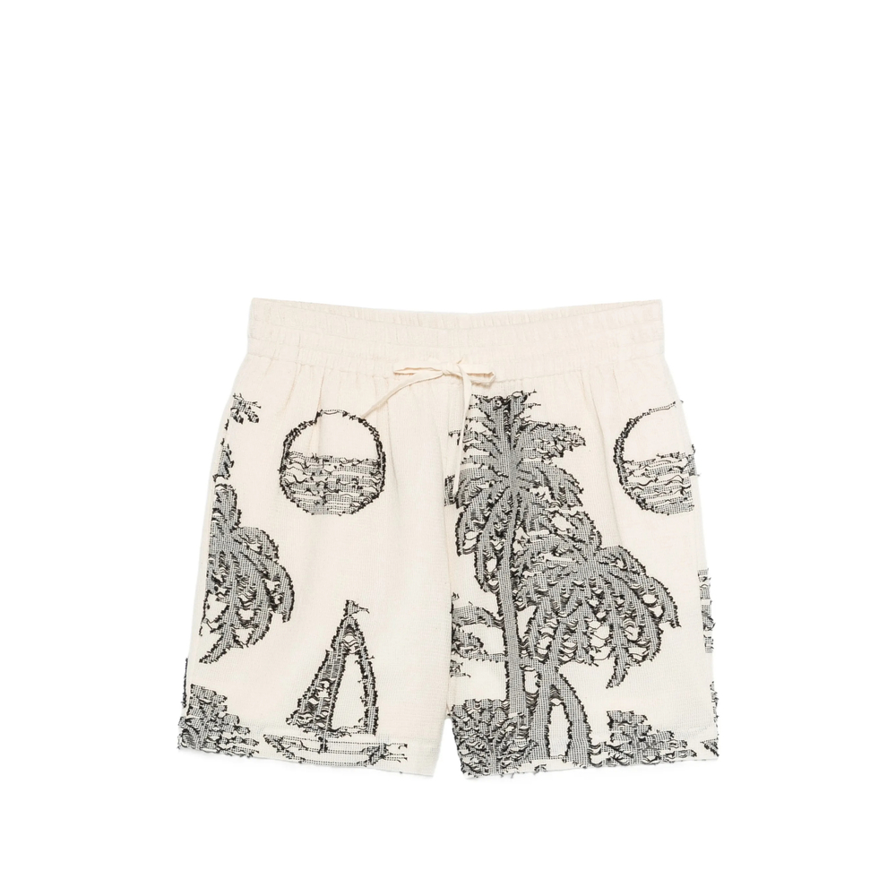 Maison Labiche Tree-embroidered Shorts