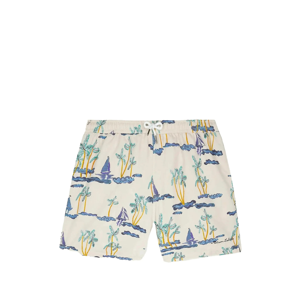 Maison Labiche Boats Printed Swim Shorts