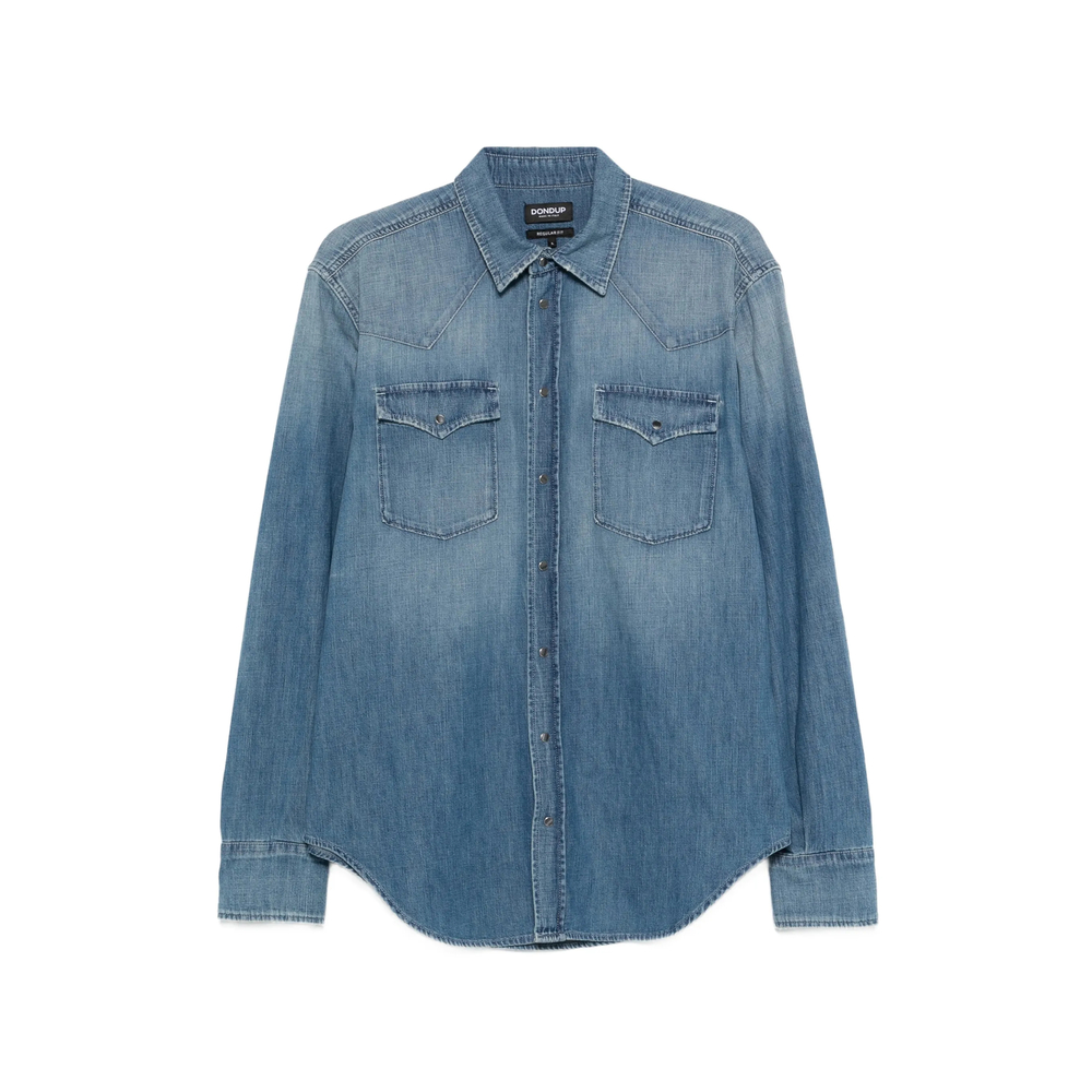 Dondup Long-sleeve Pocket Shirt