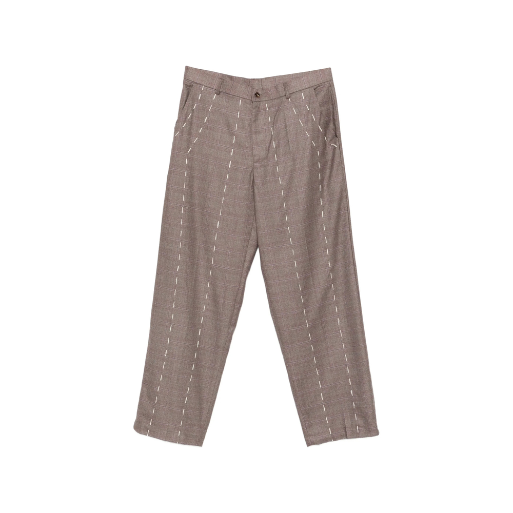 Dash Plaid Trousers