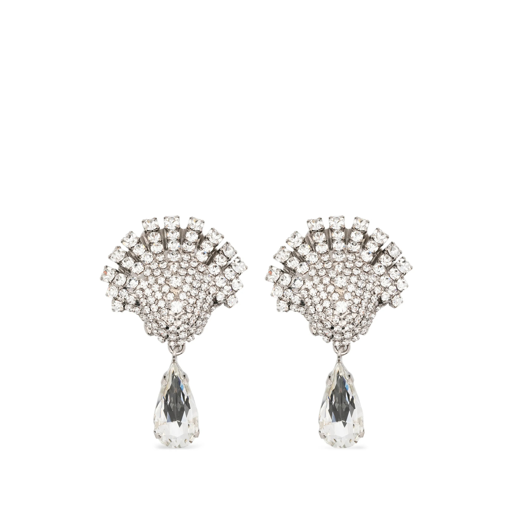 Alessandra Rich Shell Drop Earrings