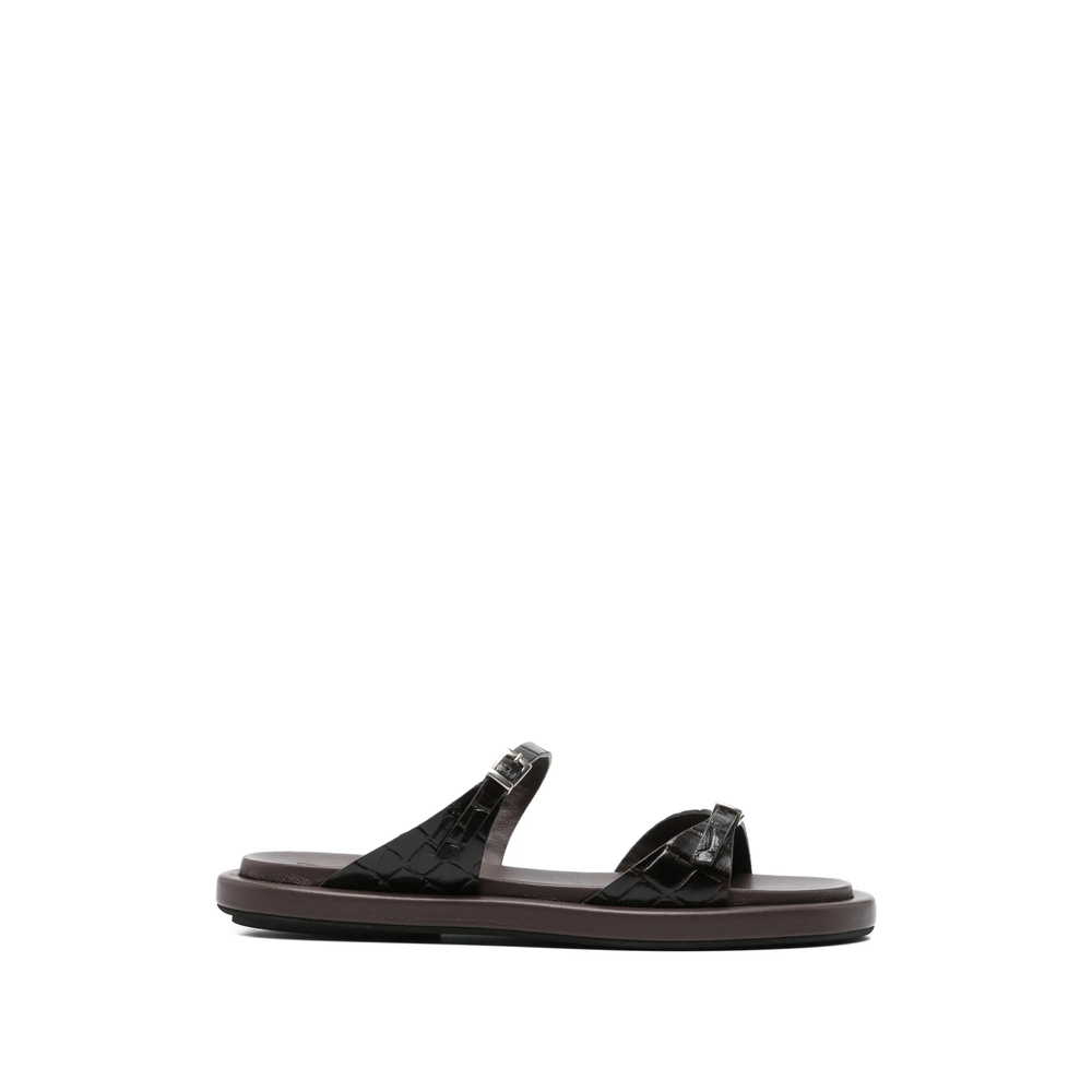 Poeve Laila Buckle Sandals