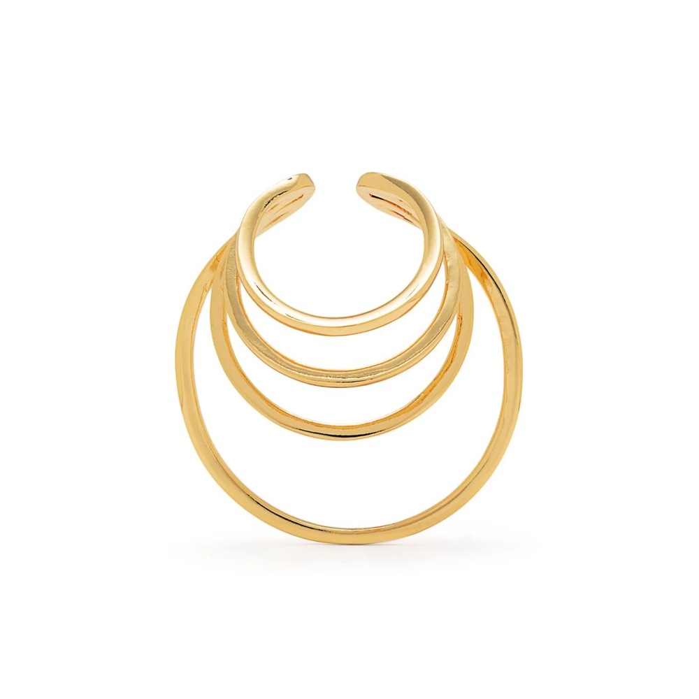 Federica Tosi Multiple Hoop Ear Cuff