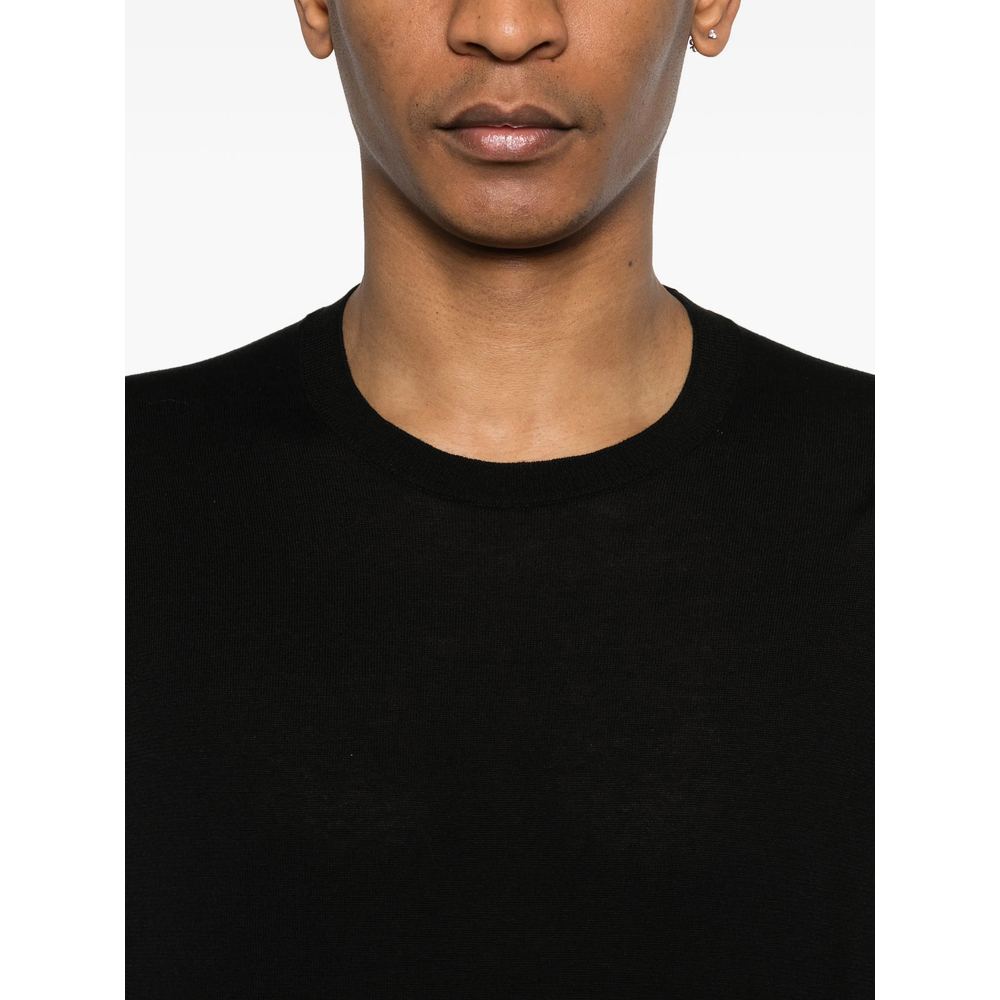 Long-Sleeve Crew-Neck Knitwear