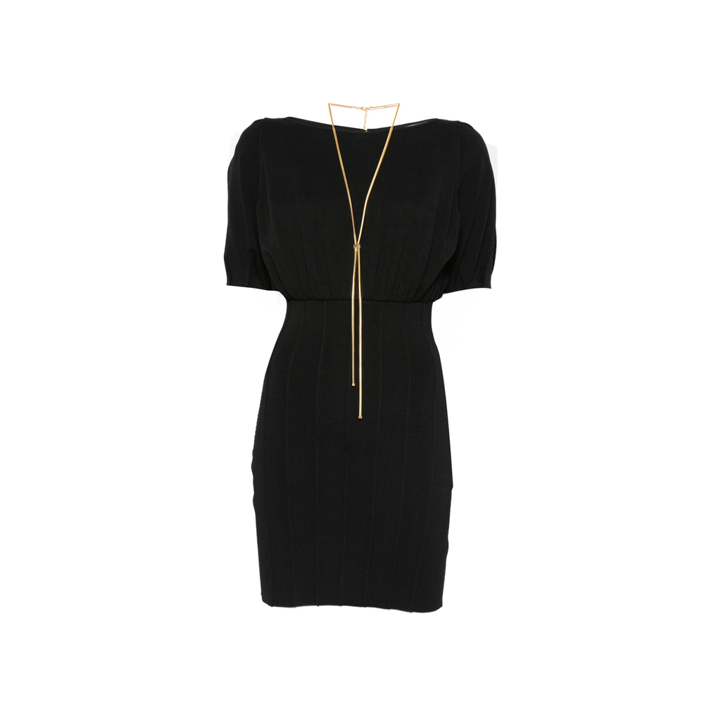 Elisabetta Franchi Open-back Mini Dress