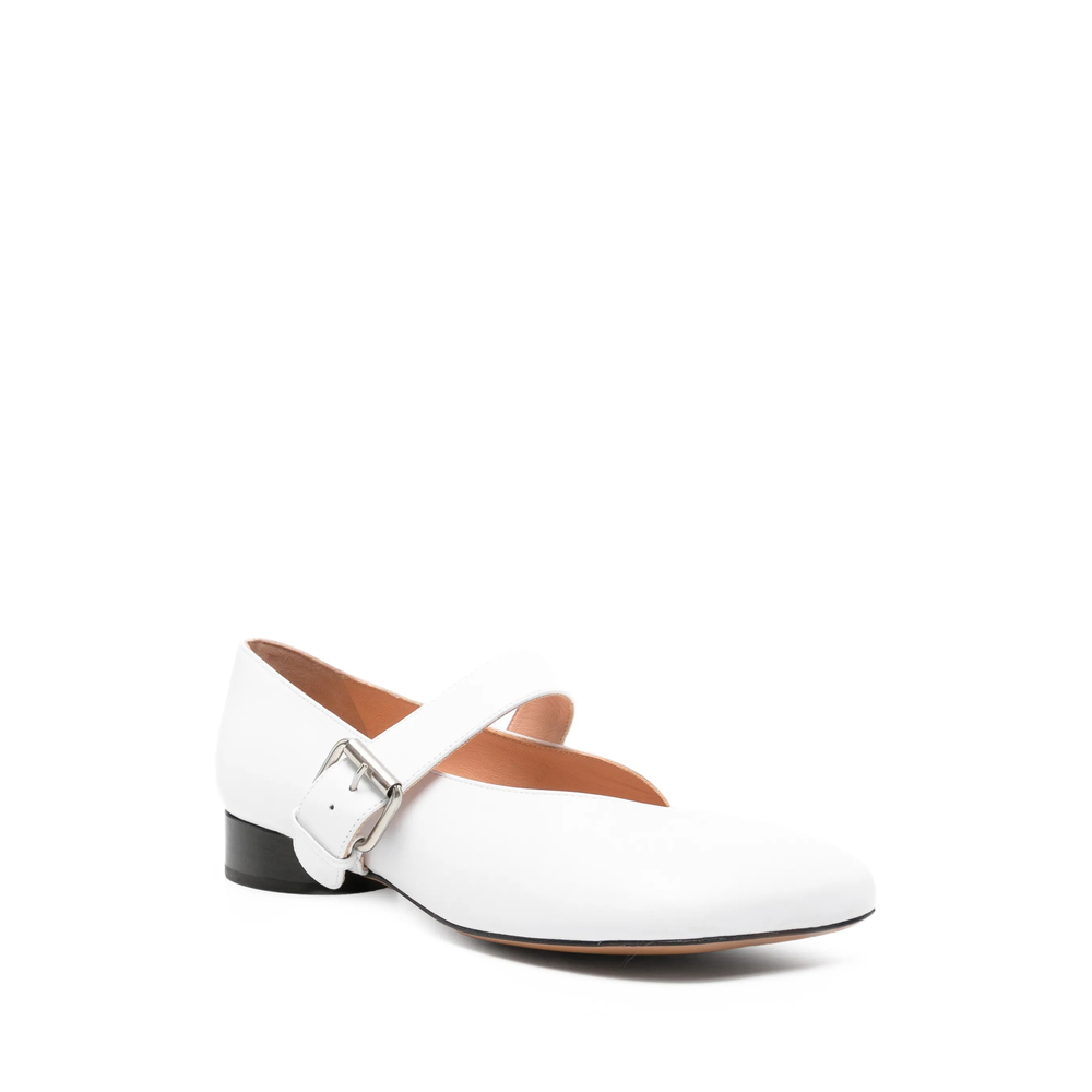 Niccolò Pasqualetti Lea Buckle-Strap Flat Pumps