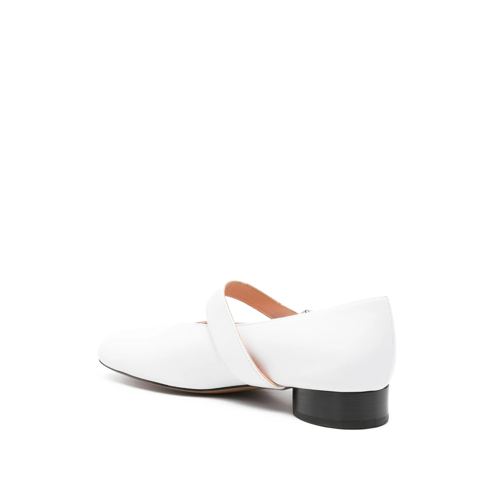 Niccolò Pasqualetti Lea Buckle-Strap Flat Pumps